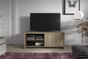 Rousseau - Tv-meubel Dixon 2 deuren - Sonoma  - 51x120x40cm