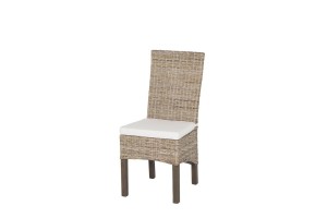 Oosterlynck - Stoel S90 varren riet - incl. kussen - 101x47x56cm